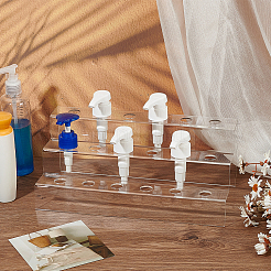 18-Hole 3-Tier Acrylic Display Stands&nbsp;ODIS-WH0329-62