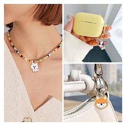 40Pcs 20 Styles Alloy Enamel Pendants&nbsp;ENAM-FS0004-54