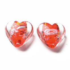 Handmade Lampwork Beads&nbsp;LAMP-T011-04E