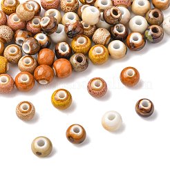 68Pcs 9 Colors Handmade Porcelain Beads&nbsp;PORC-FS0001-23B