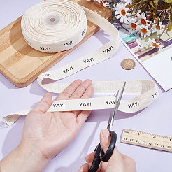 Polycotton Ribbon&nbsp;OCOR-WH0036-36