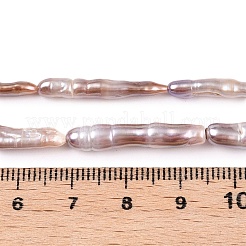 Natural Baroque Pearl Keshi Pearl Beads Strands&nbsp;PEAR-N021-15-02