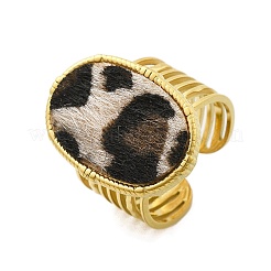 304 Stainless Steel Open Cuff Rings for Women&nbsp;RJEW-K248-14G