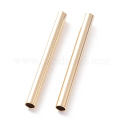 Brass Tube Beads&nbsp;KK-Y003-73K-G