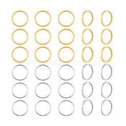 200Pcs 2 Colors Brass Linking Rings&nbsp;KK-PH0013-11