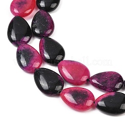 Two Tone Natural White Jade Beads Strands&nbsp;G-Z105-B01-01G