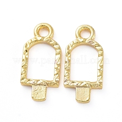 Zinc Alloy Open Back Bezel Pendants&nbsp;PALLOY-E577-13G