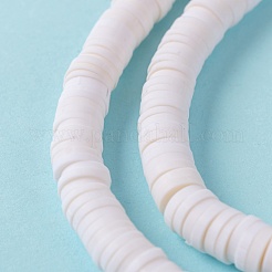 Handmade Polymer Clay Beads Strands&nbsp;CLAY-R089-6mm-Q030