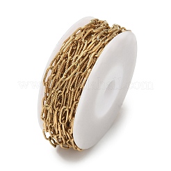 304 Stainless Steel Textured Cable Chains&nbsp;CHS-G050-07G