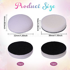 24Pcs 2 Styles Sponge Painting Shapes&nbsp;DIY-GL0005-40