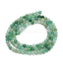 Natural Emerald Beads Strands&nbsp;G-Z106-A02-3mm