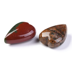 Natural Ocean Jasper Heart Love Stone&nbsp;G-H259-02