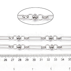 Iron Oval & Round Ring Link Chains&nbsp;CH-N004-04P