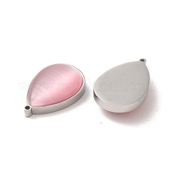 304 Stainless Steel Pendants&nbsp;STAS-L022-045P-04