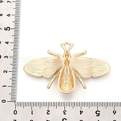 Rack Plating Alloy Rhinestone and Enamel Pendants&nbsp;PALLOY-T090-112G