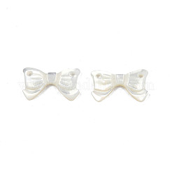 Natural White Shell Connector Charms&nbsp;SSHEL-N003-141