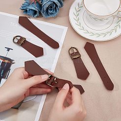 6Pcs PU Imitation Leather Belt Buckles&nbsp;AJEW-FG0001-57