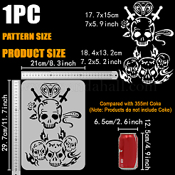 Plastic Hollow Out Drawing Painting Stencils Templates&nbsp;DIY-WH0396-816