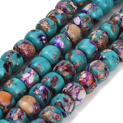 Dyed Synthetic Imperial Jasper Beads Strands&nbsp;GG-CBAA20A-03D