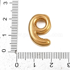 304ステンレスペンダント  フィギュアチャーム  ゴールドカラー  数9  20x13.5x5.5mm  穴：3x2mm&nbsp;STAS-P402-01G-09