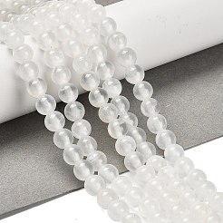 Natural White Jade Beads Strands&nbsp;G-B128-A02-02