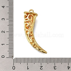 Rack Plating Brass Micro Pave Cubic Zirconia Pendants&nbsp;ZIRC-F142-18G
