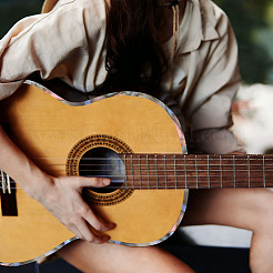 Plastic Guitar Edging Strips&nbsp;OCOR-WH0077-135B