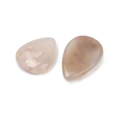 Natural Cherry Blossom Agate Cabochons&nbsp;G-U020-01