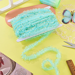 10M Double Layer Polyester Lace Ribbon&nbsp;OCOR-TA0004-14E