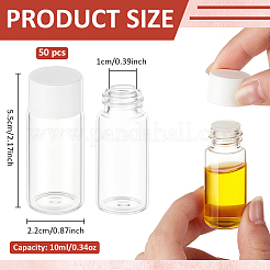 Column Glass Refillable Bottle&nbsp;DIY-WH0750-408B