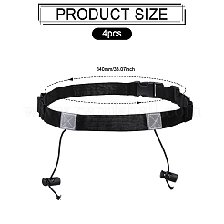 Adjustable Polyester Stay Belt&nbsp;LS-AJEW-WH0567-72