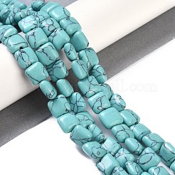 Synthetic Turquoise Beads Strands&nbsp;G-M435-A15-01