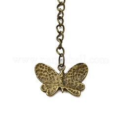 Tibetan Style Alloy Keychains&nbsp;KEYC-WH0025-030
