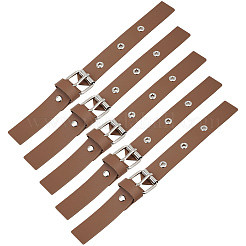 6 Pairs PU Leather Sew-On Toggle Buckles&nbsp;DIY-GF0012-87A