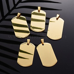 PVD Vacuum Plating 304 Stainless Steel Big Pendants&nbsp;STAS-I140-19E-G