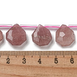 Natural Strawberry Quartz Beads Strands&nbsp;G-P544-C08-01