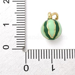 Brass Enamel Pendants&nbsp;KK-S511-01A-G