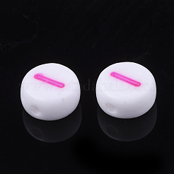 Initial Acrylic Beads&nbsp;OACR-E001-20I