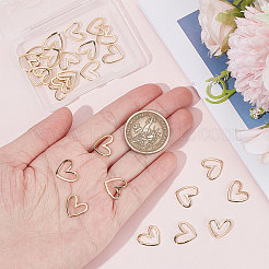 30Pcs Brass Linking Rings&nbsp;KK-BBC0001-60