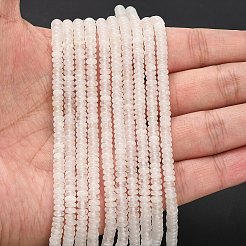 Natural Quartz Crystal Beads Strands&nbsp;G-L635-A08-4x2mm