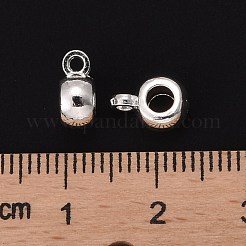Tibetan Style Tube Bails&nbsp;WAB017H-S-RS