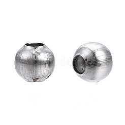 Round 304 Stainless Steel Beads&nbsp;STAS-TAC0004-3mm-P