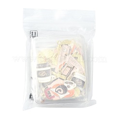 30Pcs 15 Styles Alloy Enamel Pendants&nbsp;FIND-FS0005-37