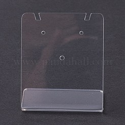 アクリルイヤリングスタンドディスプレイ  L字型  透明  3x5x5.5cm&nbsp;EDIS-F005-01