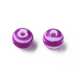 Opaque Striped Acrylic Beads&nbsp;LS-MACR-S373-27A-02