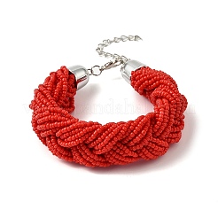 Glass Seed Multi-strand Bracelets&nbsp;BJEW-H204-01P