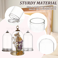 12Pcs Glass Dome Cloche Cover&nbsp;DJEW-BC0001-21