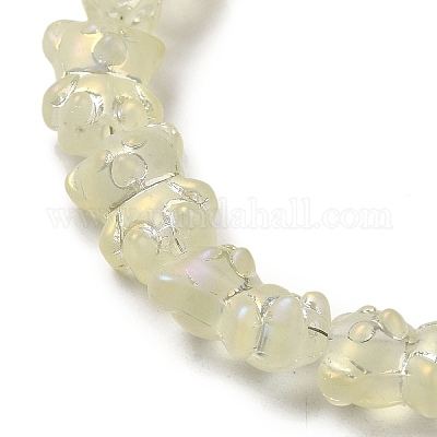 Electroplate Glass Beads Strands&nbsp;EGLA-Q127-A02-01H-1