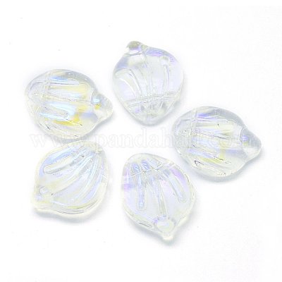 Transparent Glass Charms&nbsp;GLAA-H016-01A-29-1