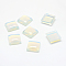 Opalite Cabochons, Square, 10x10x5mm
